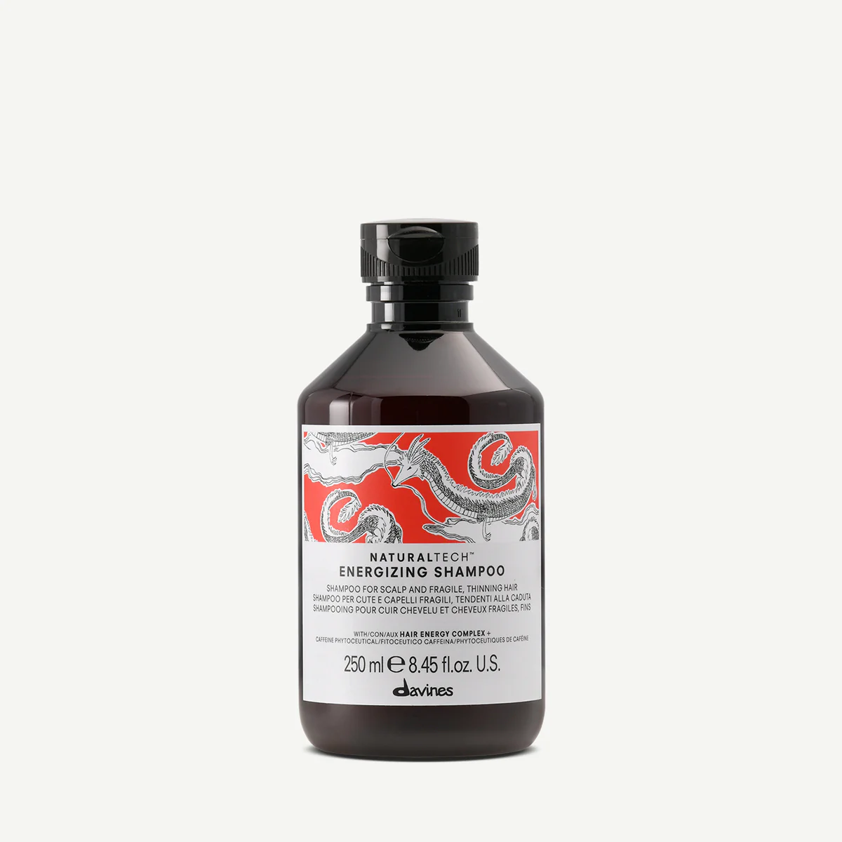 Davines Energizing Shampoo. Champú anticaida y cabello fragil peluquería Sarabia Boadilla del Monte