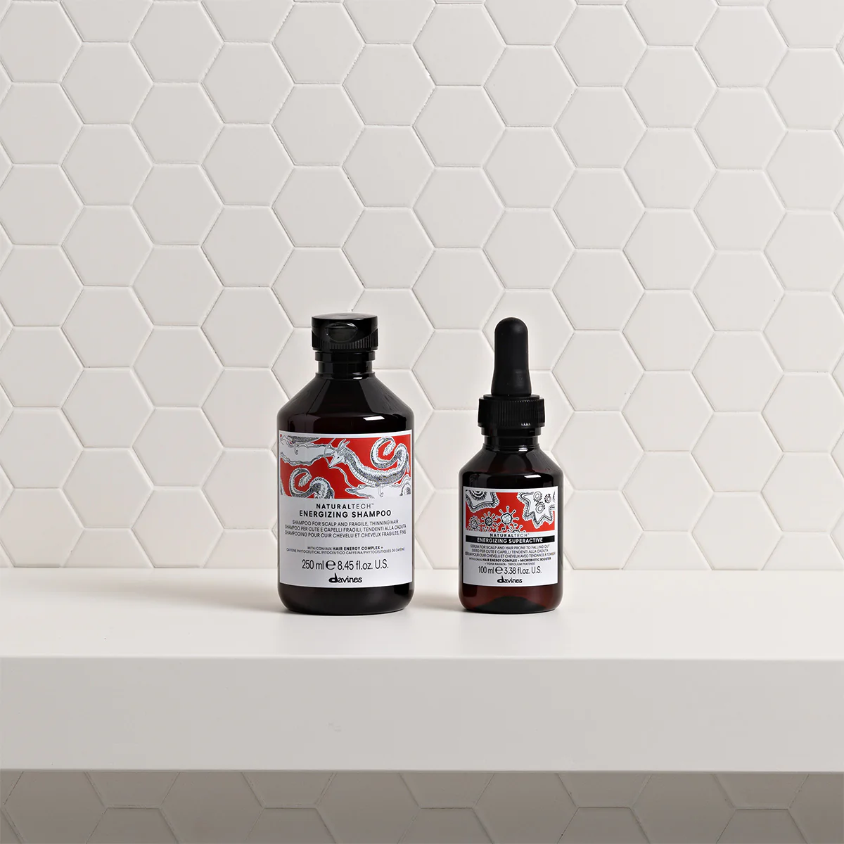 Davines Energizing Shampoo. Champú anticaida y cabello fragil peluquería Sarabia Boadilla del Monte