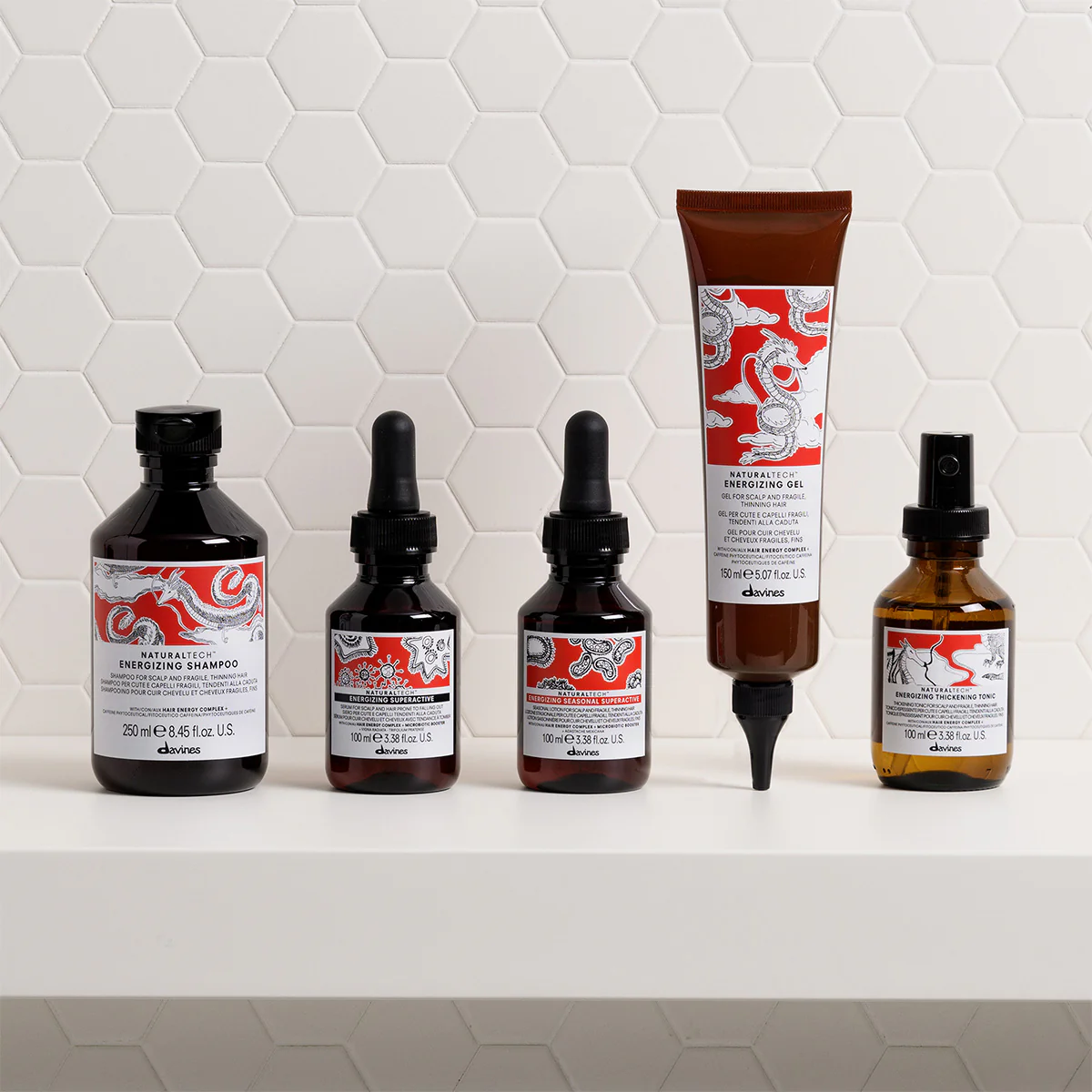 Davines Energizing Shampoo. Champú anticaida y cabello fragil peluquería Sarabia Boadilla del Monte