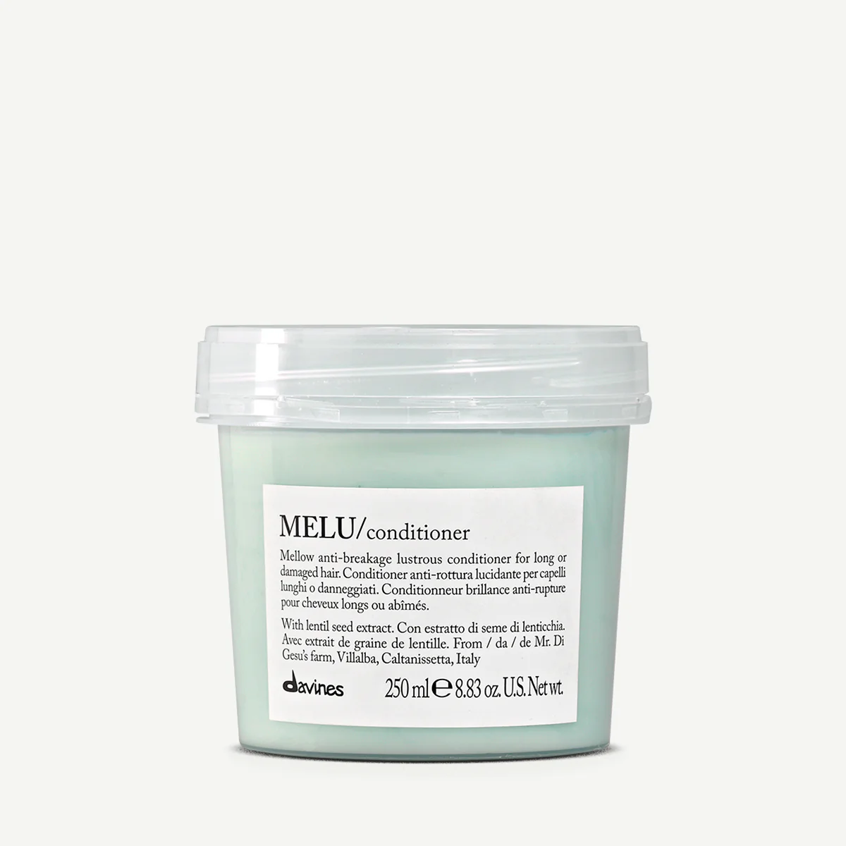 Davines tu acondicionador Melu en tu peluquería Sarabia de Boadilla del Monte