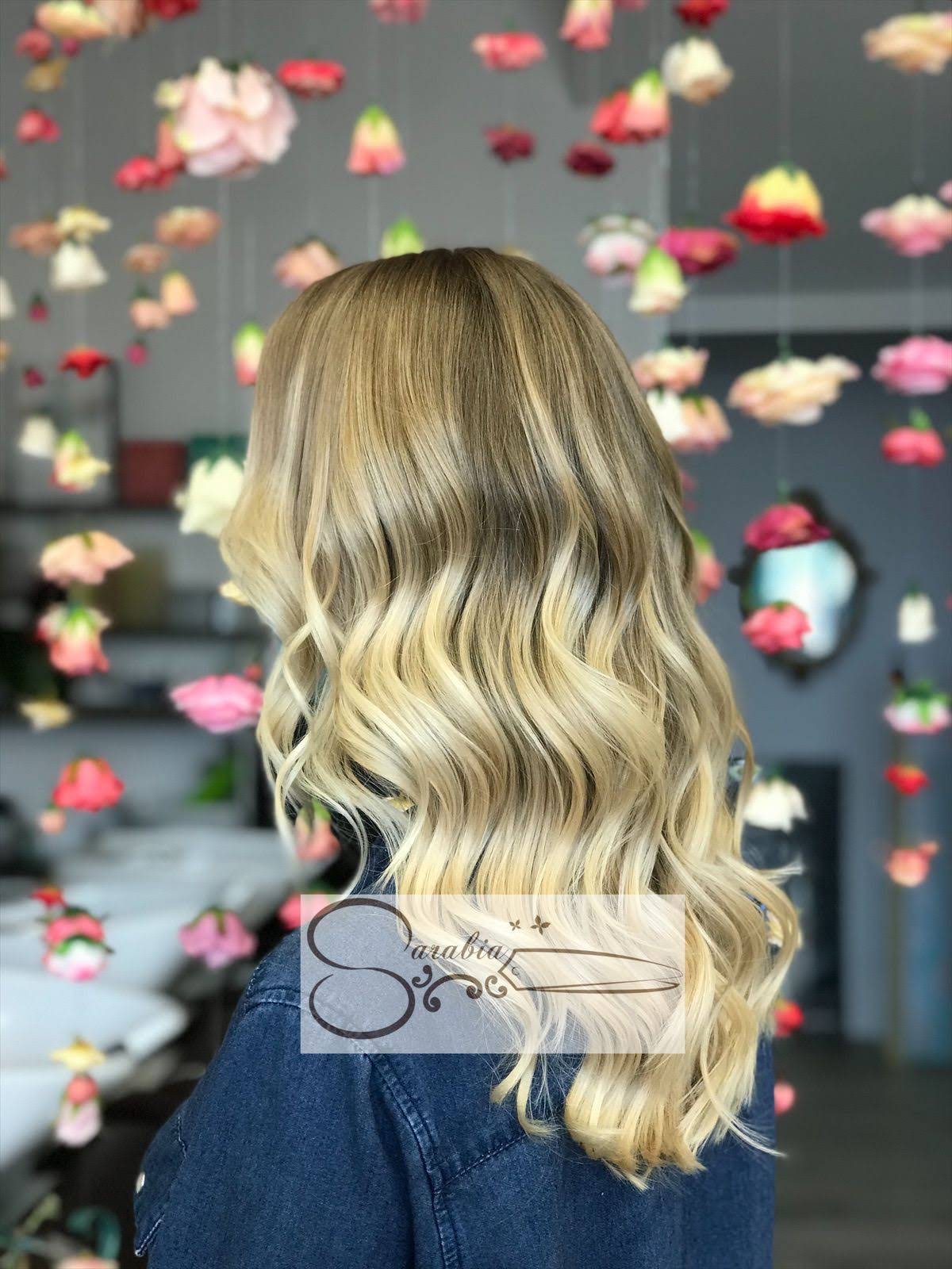 Ondas y color espectacular con un pelo sano en peluquería Sarabia Boadilla del Monte